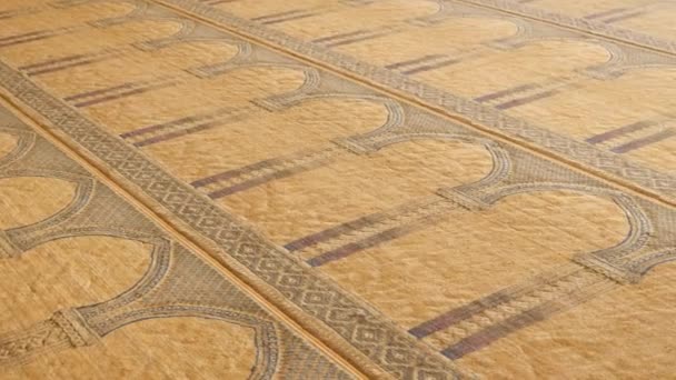 清真寺里的地毯 — 图库视频影像