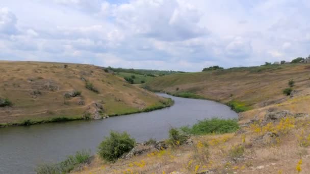 Paysage des steppes ukrainiennes 