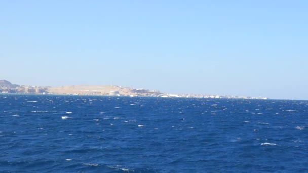 Maravillosa vista desde el mar — Vídeo de stock