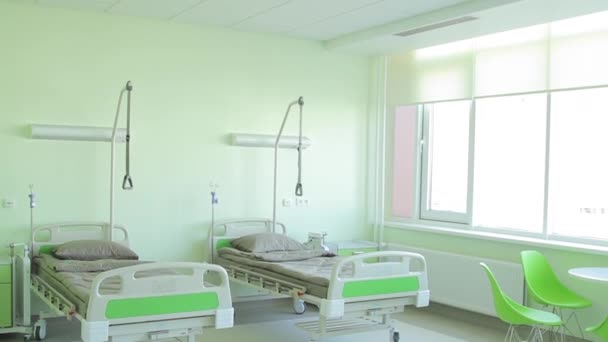 Salle moderne pour les patients — Video