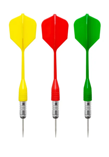 Darten in verschillende kleuren — Stockfoto