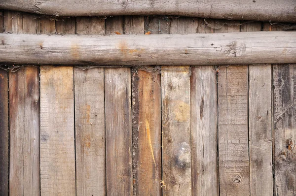 Vecchia parete di legno — Foto Stock