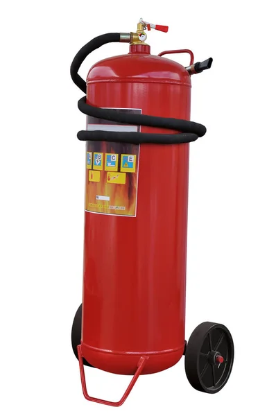 Modern powder fire extinguisher — Stock Photo, Image