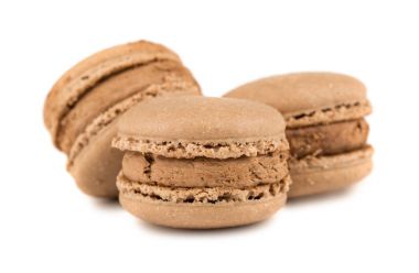 Üç Fransız acıbadem kurabiyesi