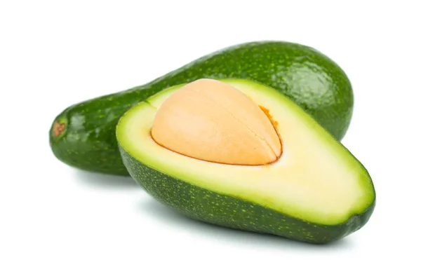 Green ripe avocado — Stock Photo, Image