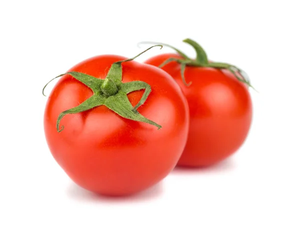잘 익은 빨간 토마토의 쌍 — 스톡 사진
