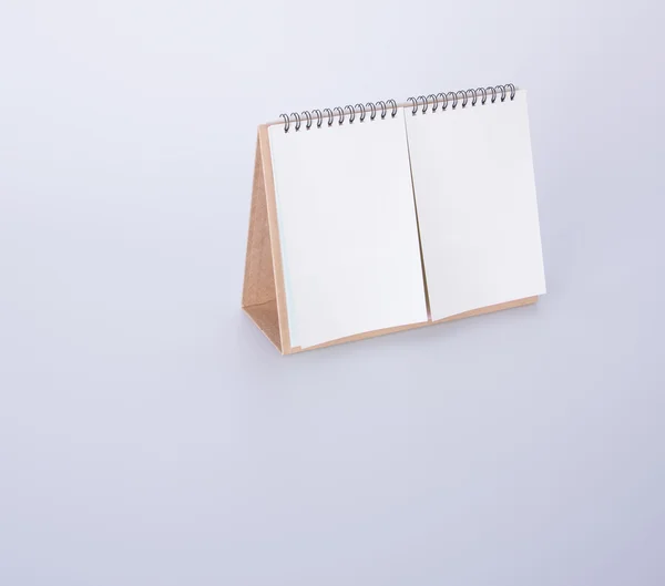 Agenda of lege bureaukalender op de achtergrond. — Stockfoto