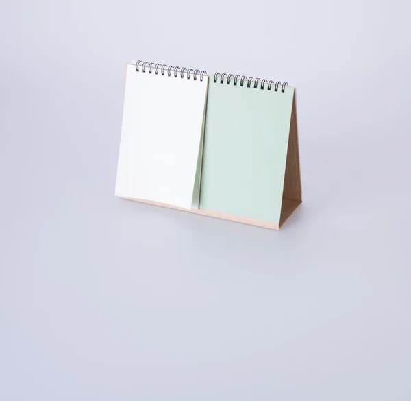 Calendario o calendario de escritorio vacío en el fondo . — Foto de Stock