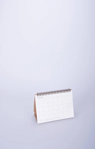 Agenda of planner maandkalender op achtergrond. — Stockfoto