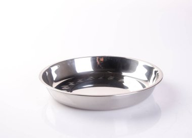 plaka veya paslanmaz çelik gıda plaka üzerinde arka plan.