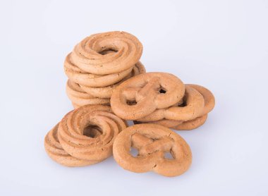 tanımlama bilgisi veya bir arka plan olarak el yapımı çeşitli tanımlama bilgileri.