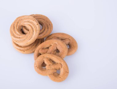 tanımlama bilgisi veya bir arka plan olarak el yapımı çeşitli tanımlama bilgileri.