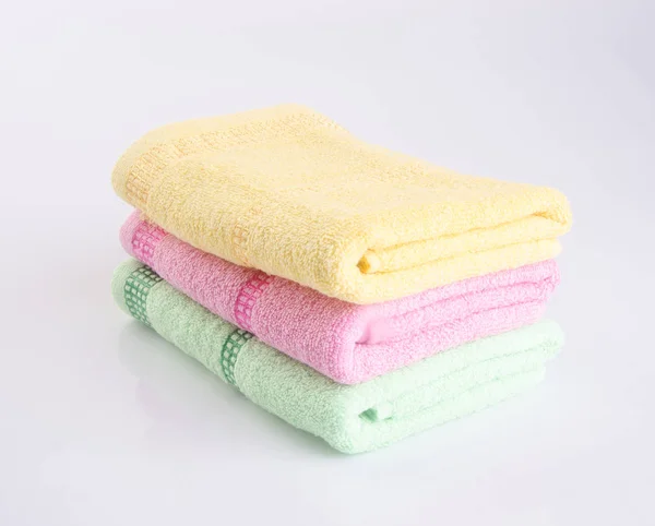 Towel or bath towel on a background. — Stock Photo, Image