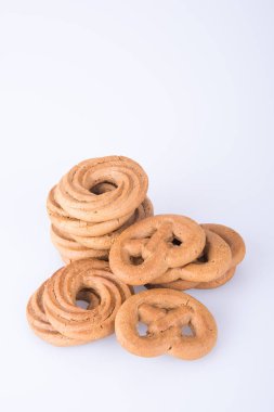 tanımlama bilgisi veya bir arka plan olarak el yapımı çeşitli tanımlama bilgileri.