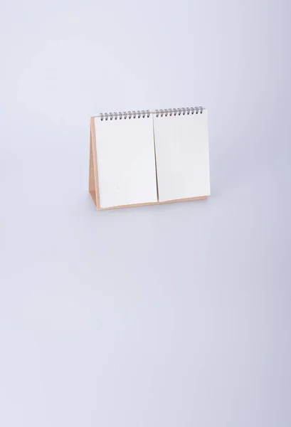 Calendar or empty desk calendar on the background. — Stock Photo, Image