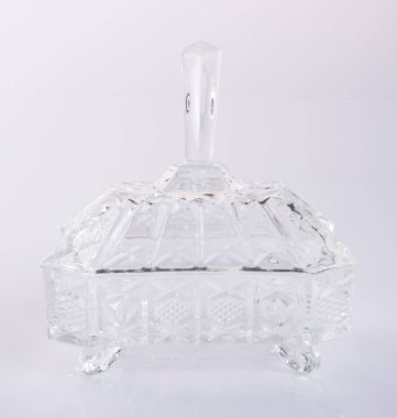 bir arka plan üzerinde cam veya şeker pot.