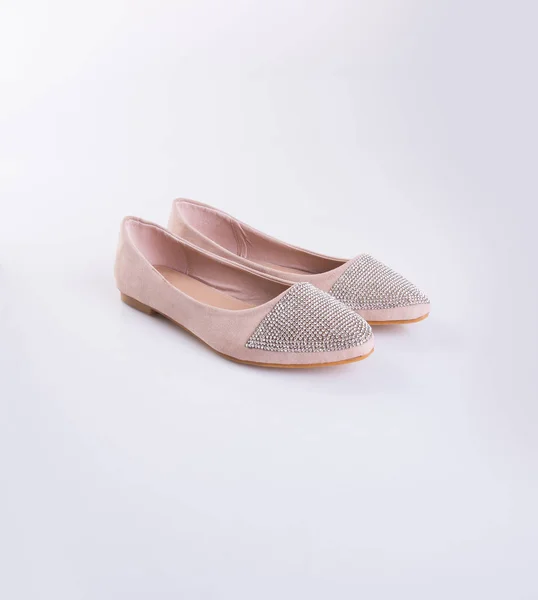Schoen of vrouw schoen op een achtergrond. — Stockfoto