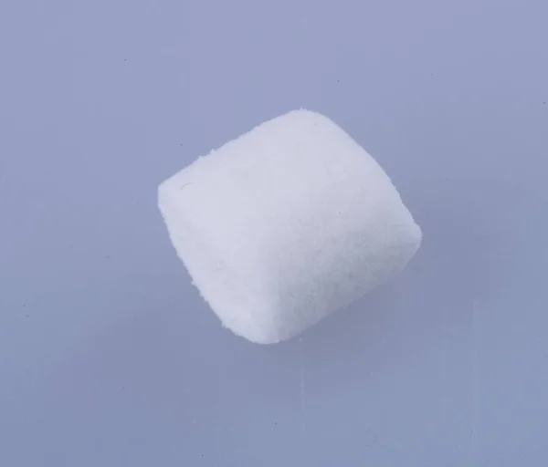 Marshmallows of mini marshmallows op achtergrond. — Stockfoto