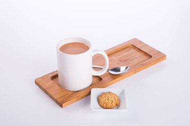 kahve veya kahve ile arka plan çerezleri.