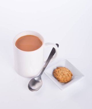 kahve veya kahve ile arka plan çerezleri.