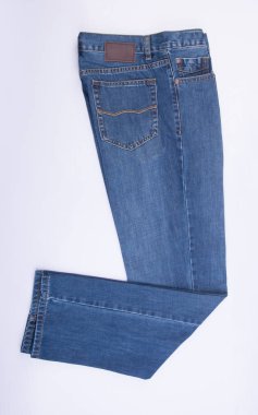 Erkekler için kot pantolon veya bir arka plan üzerinde mavi jeans.