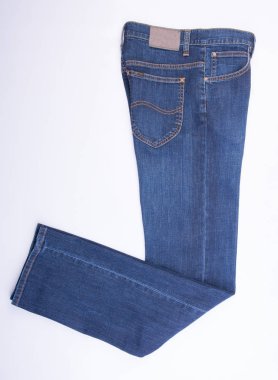 Erkekler için kot pantolon veya bir arka plan üzerinde mavi jeans.