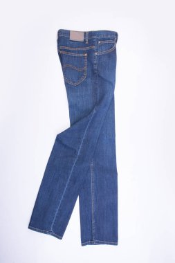 Erkekler için kot pantolon veya bir arka plan üzerinde mavi jeans.