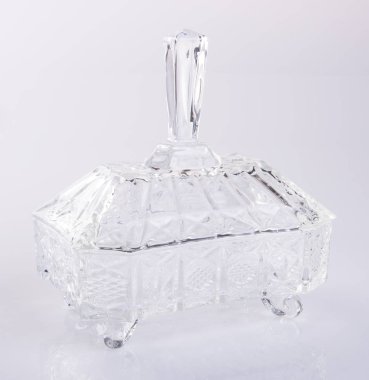 bir arka plan üzerinde cam veya şeker pot.