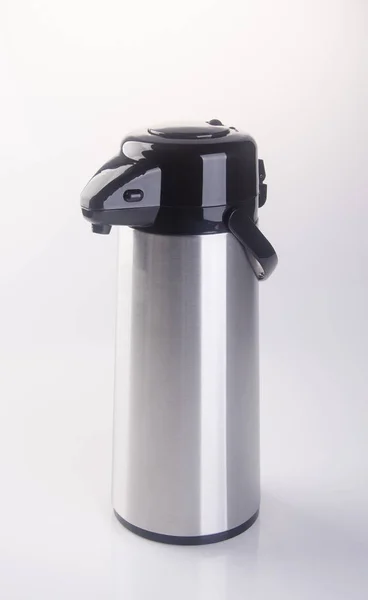 Thermo or Thermo flask on a background. — Stock Photo, Image