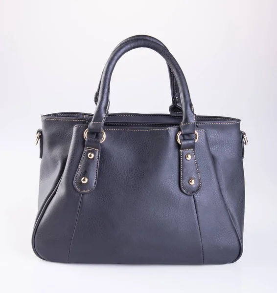 çanta veya bir arka plan üzerinde siyah renkli kadın çanta.