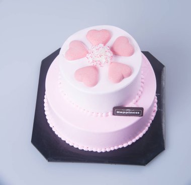 kek ya da anneler günü pastası bir arka plan üzerinde.