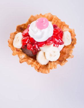 dondurma kaşık veya karışık dondurma kaşık toz dondurma adam