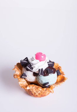 dondurma kaşık veya karışık dondurma kaşık toz dondurma adam