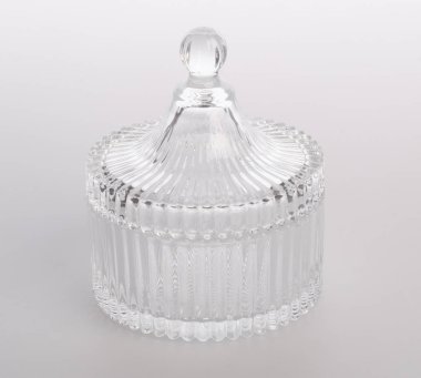 bir arka plan üzerinde cam veya şeker kavanoz.