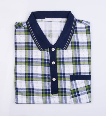 gömlek erkekler için bir arka plan üzerinde katlanmış.