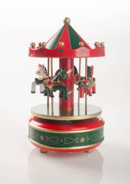 atlıkarınca at nalı ya da klasik atlıkarınca at arka plan üzerinde.