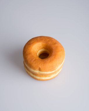 çörek veya arka planda lezzetli çörek.