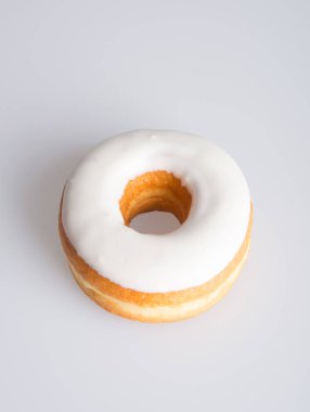 çörek veya arka planda lezzetli çörek.