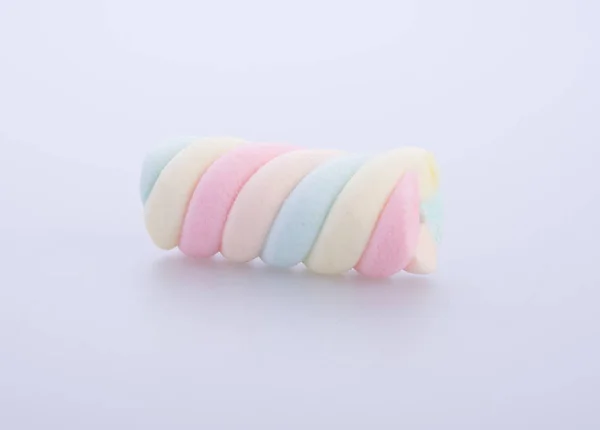 Marshmallows of marshmallows snoep op de achtergrond. — Stockfoto