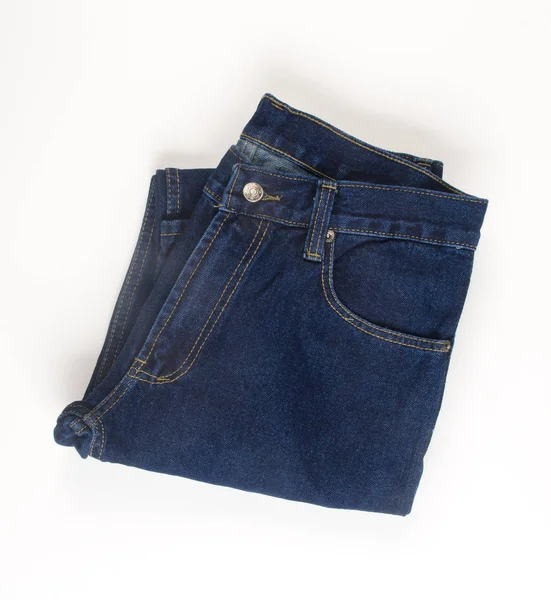 Jeans oder Blue Jeans auf einem Hintergrund. — Stockfoto