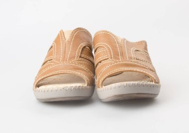 arka plan üzerinde ayakkabı veya erkek moda sandalet.