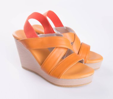 Ayakkabı veya bir arka plan üzerinde kadın ayakkabı.