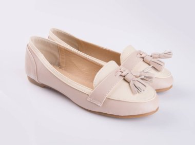 Ayakkabı veya bir arka plan üzerinde kadın ayakkabı.