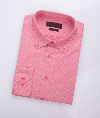 Gömlek ya da erkekler elbise gömlek arka plan üzerinde.