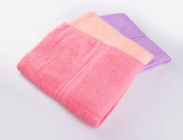 Towel or bath towel on a background. — Stock Photo, Image