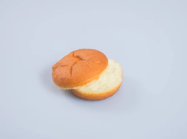 Pain hamburger ou pain hamburger sur fond . — Photo