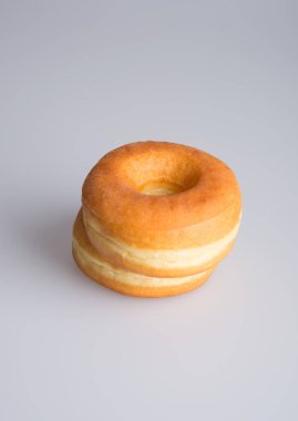 çörek veya arka planda lezzetli çörek.