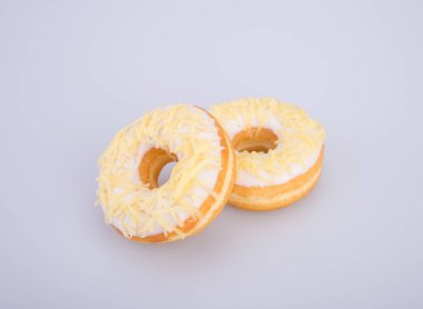 çörek veya arka planda lezzetli çörek.