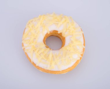 çörek veya arka planda lezzetli çörek.