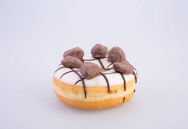 çörek veya arka planda lezzetli çörek.